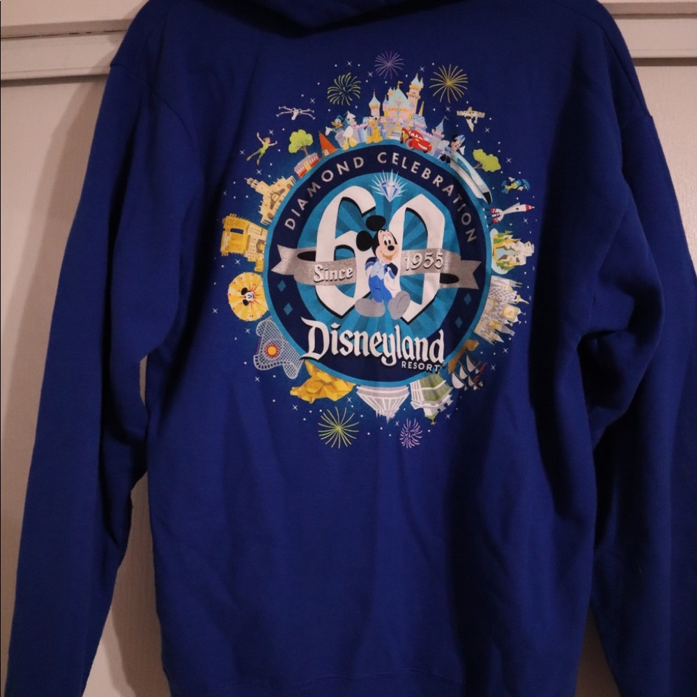 Disneyland 60th Anniversary sweater shirt
